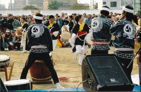 Wa-Daiko (Japanese Traditional  Drums) & Samulnoli (Korean Traditional Percussions) Session